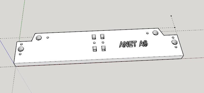 Free STL file anet a8 front panel・3D printable model to download・Cults